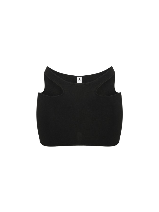 HOLEY SKIRT MINI