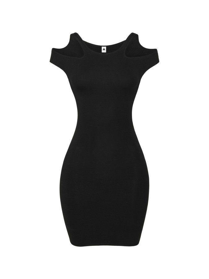 HOLEY DRESS MINI