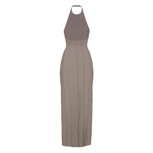 LONG RELIEF DRESS