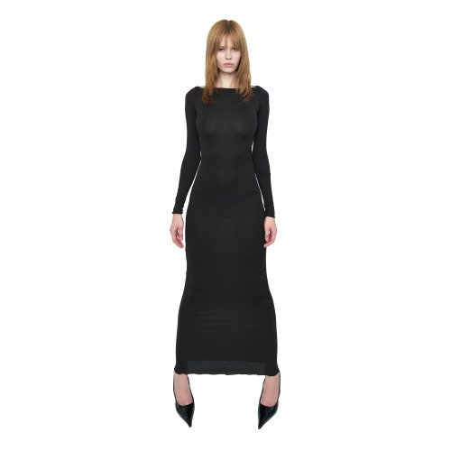 SLIT NECK DRESS